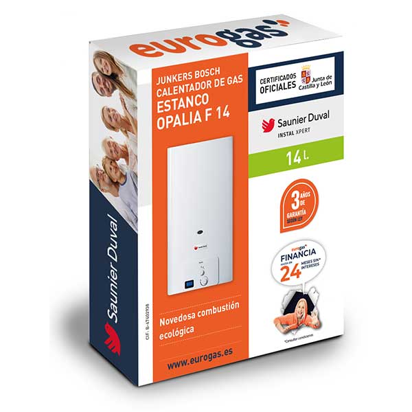 Pack Instalaci n Calentador OPALIA F 14 1 LRT De 14 Litros De Pack Instalaci n Calentador OPALIA F 14 1 LRT De 14 Litros De