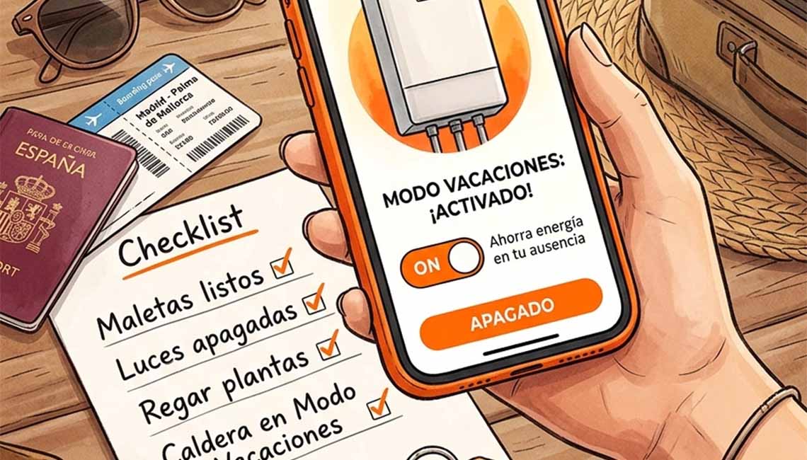 Qué hacer con la caldera en vacaciones | Eurogas